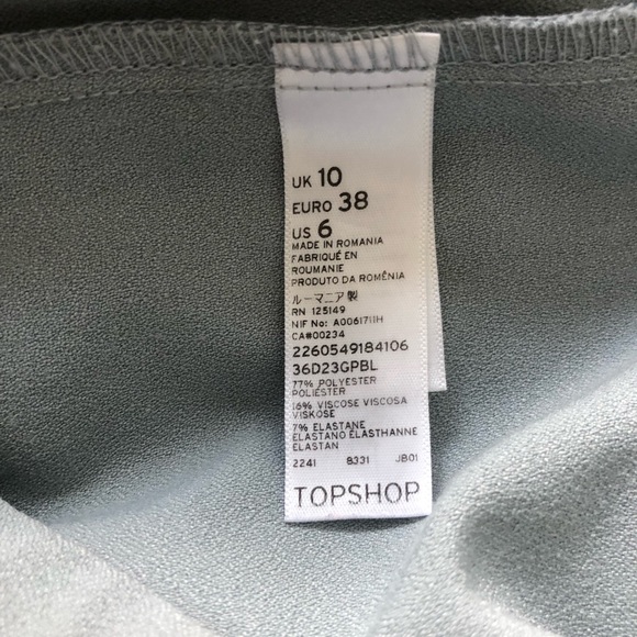 Topshop peg leg dress pants UK10/US6 - Picture 5 of 5